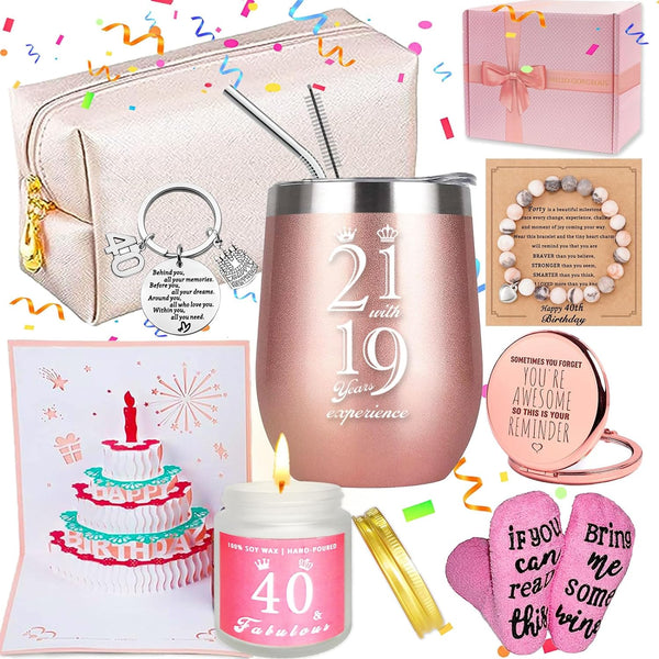 40th Birthday Gift Set for Women